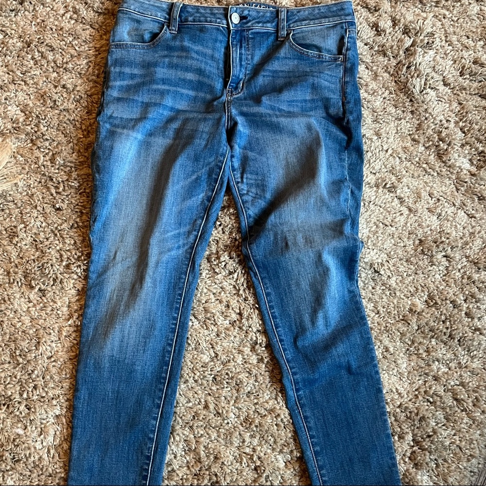 American eagle next level stretch jeggings size 16